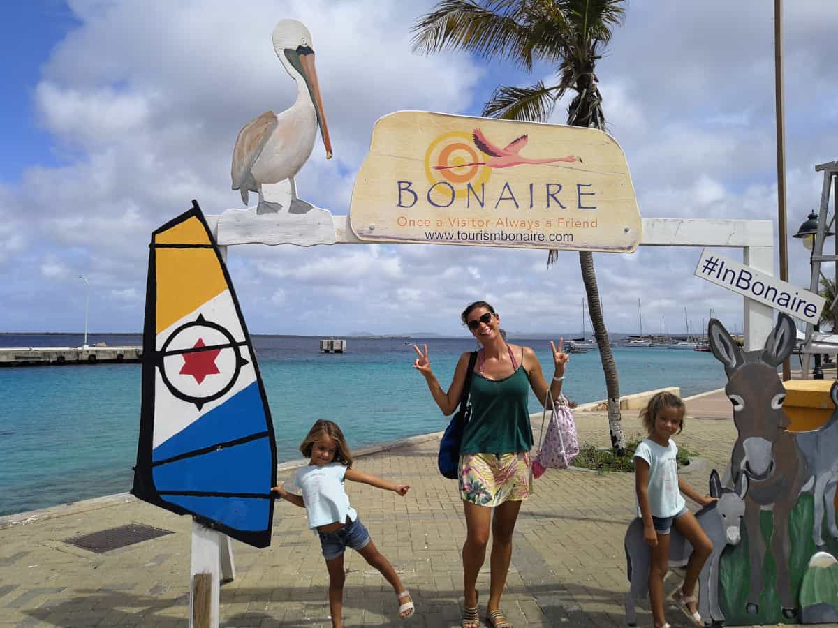 Llegamos Navegando a Bonaire.