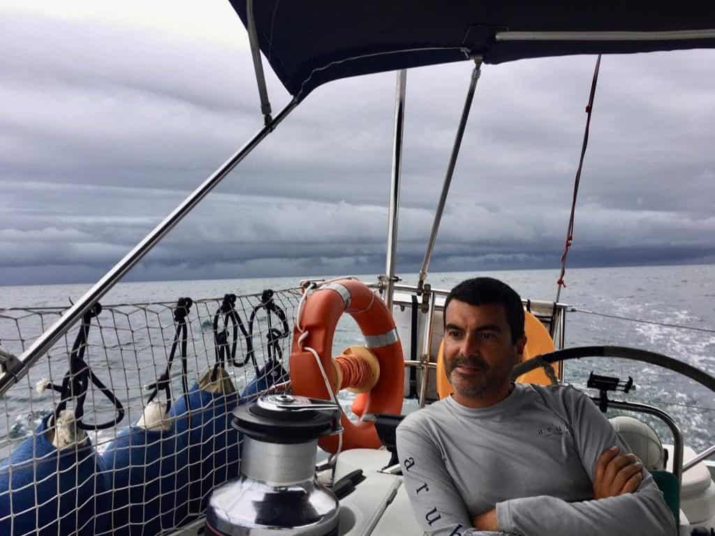 Navegando rumbo a Panamá.