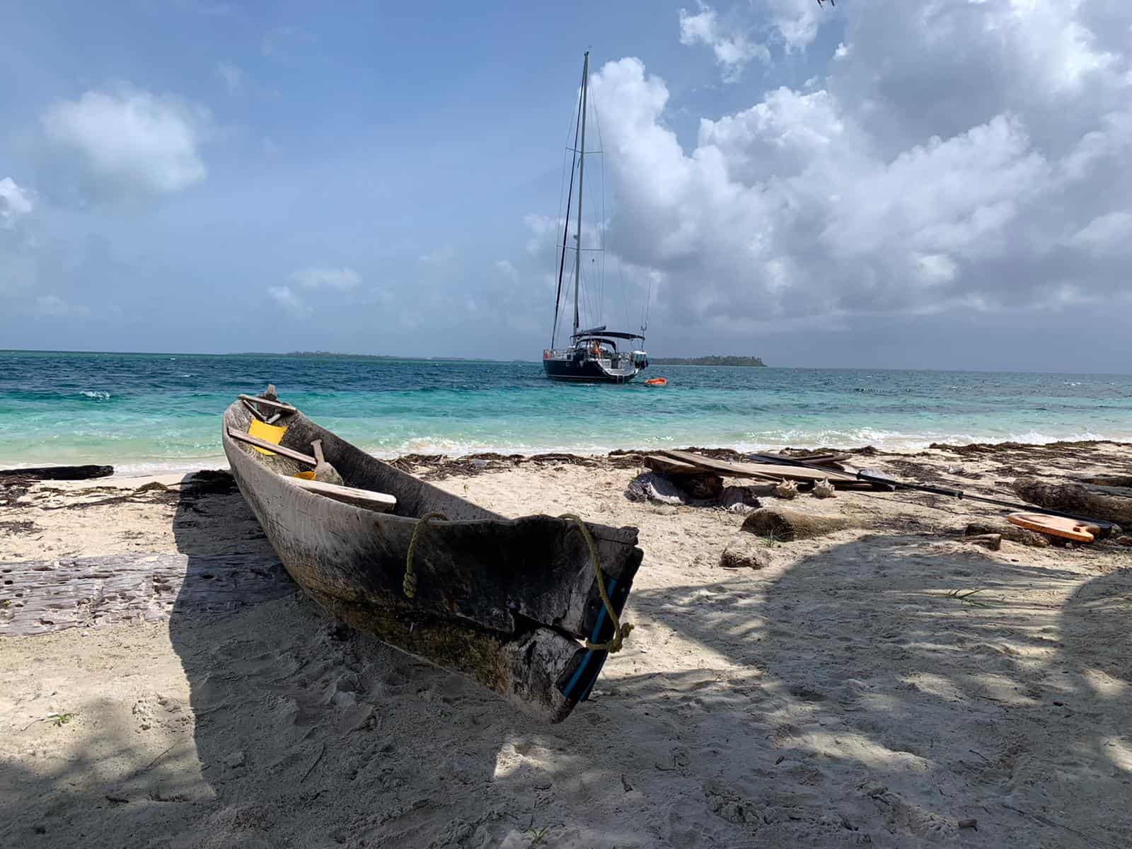 Llegamos a San Blas, Panamá.