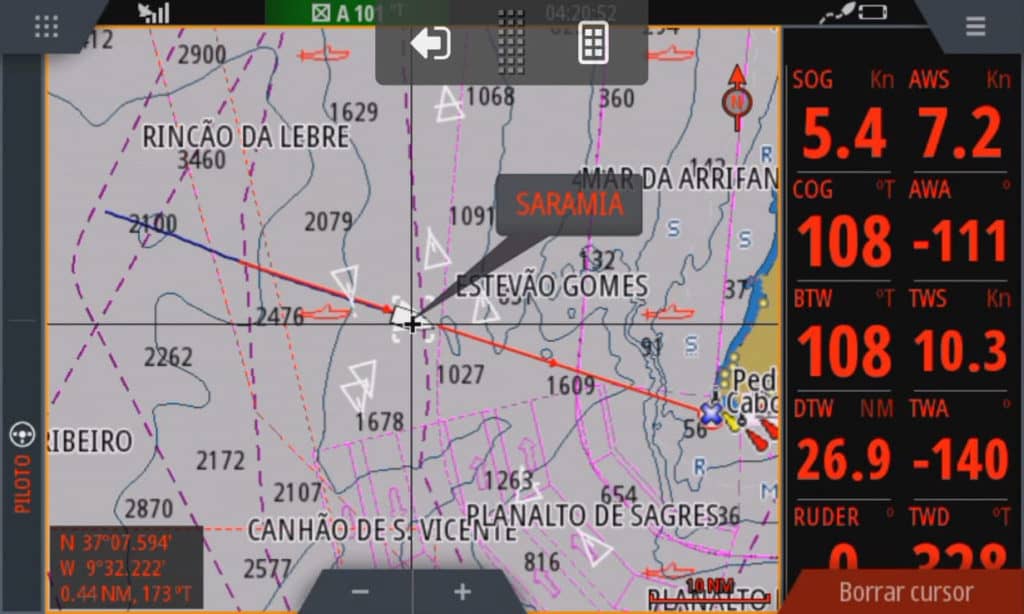 Dispositivo de seguridad cabo de San Vicente.