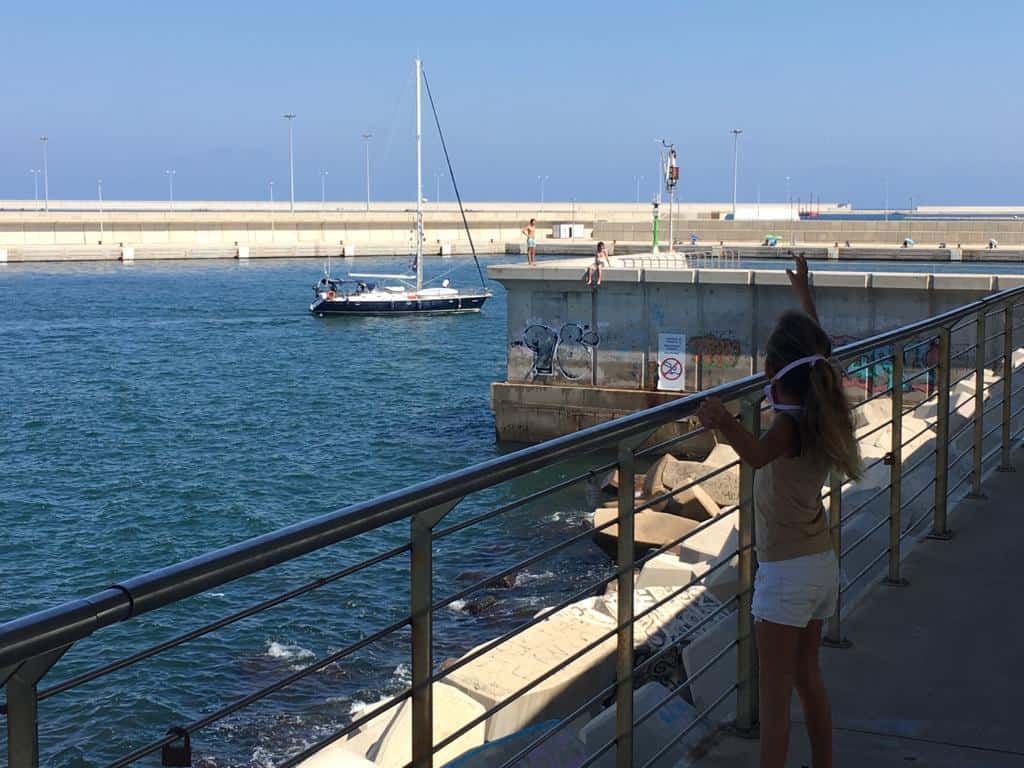 Entrando en la Marina.