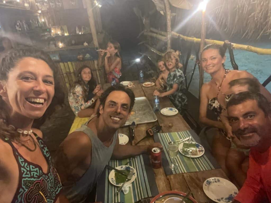 Cenando con los Argentinos de El Barco Amarillo.