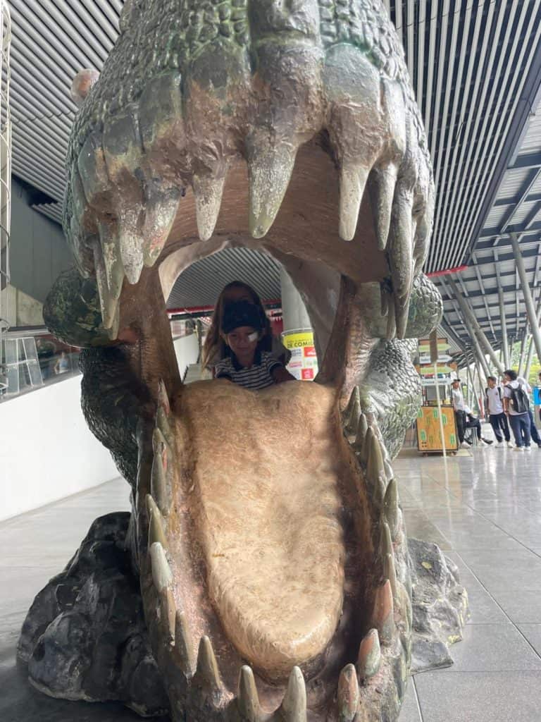 Dinosaurios en el Parque Explora. Medellín.