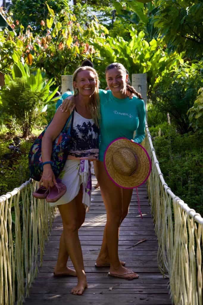 Maria y Heidi.