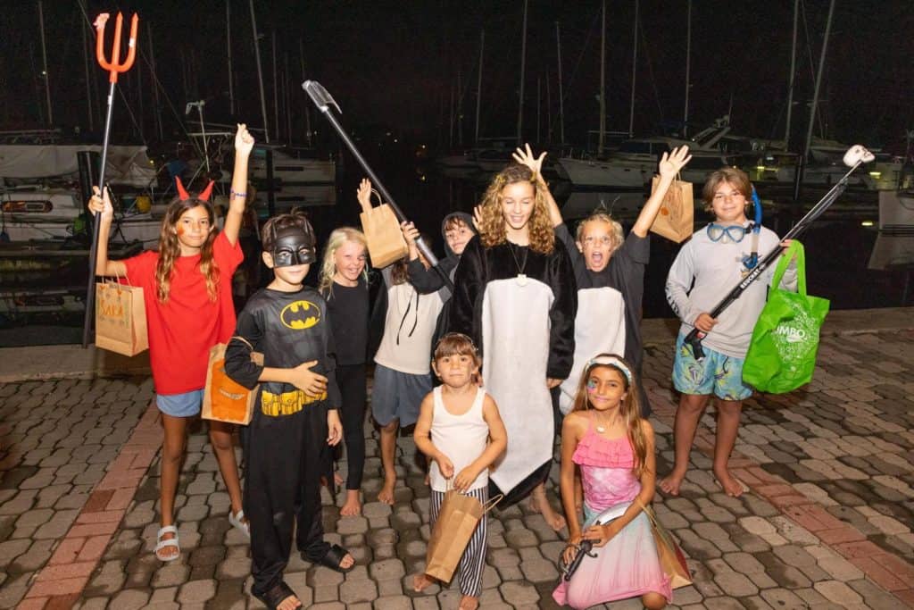 La tropa de Halloween.