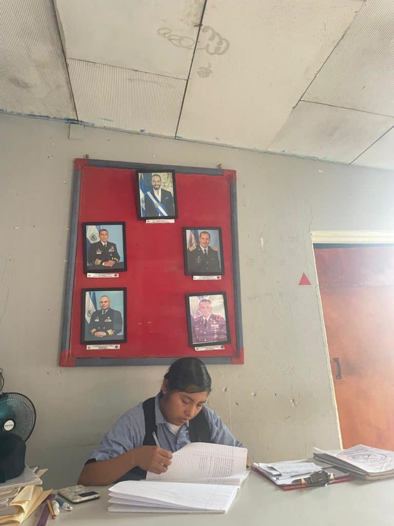 El cuadro de Mando de El Salvador.