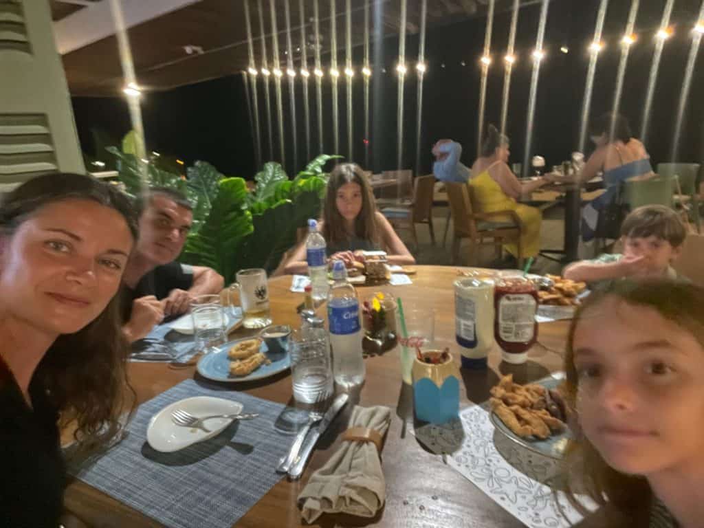 Cena de Nochebuena.
