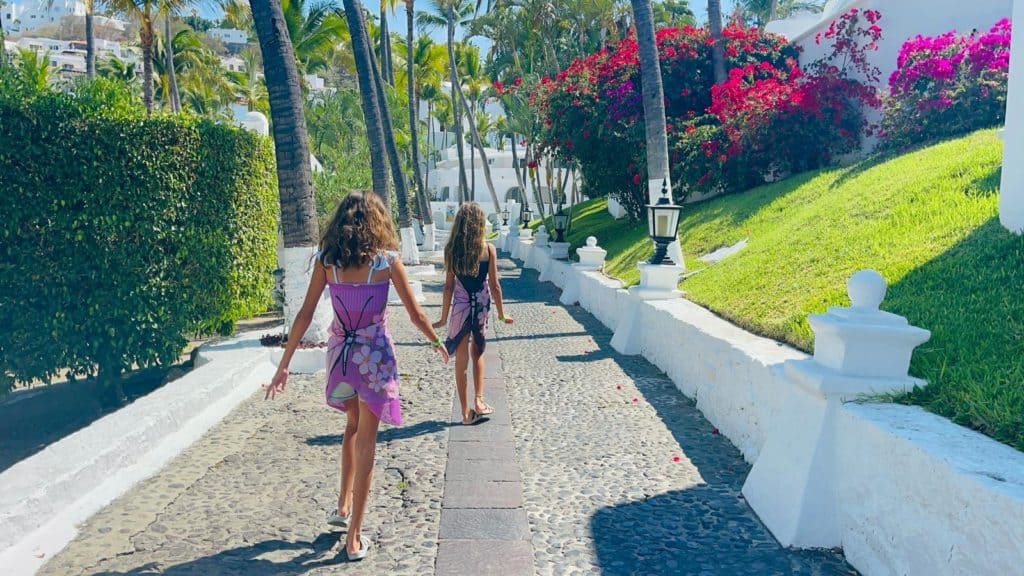 Modelos en el Hotel las Hadas.